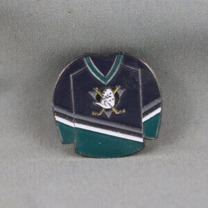 Anaheim MIghty Ducks Pin (VTG) - 1990s Away Unform by Ace - Stamped Pin